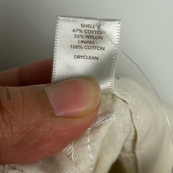 LOFT Cream Lace Shorts plus Size 14 fairy old money nwt - Picture 12 of 13